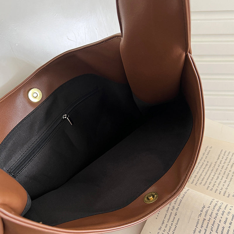 Retro avslappnad tygväska