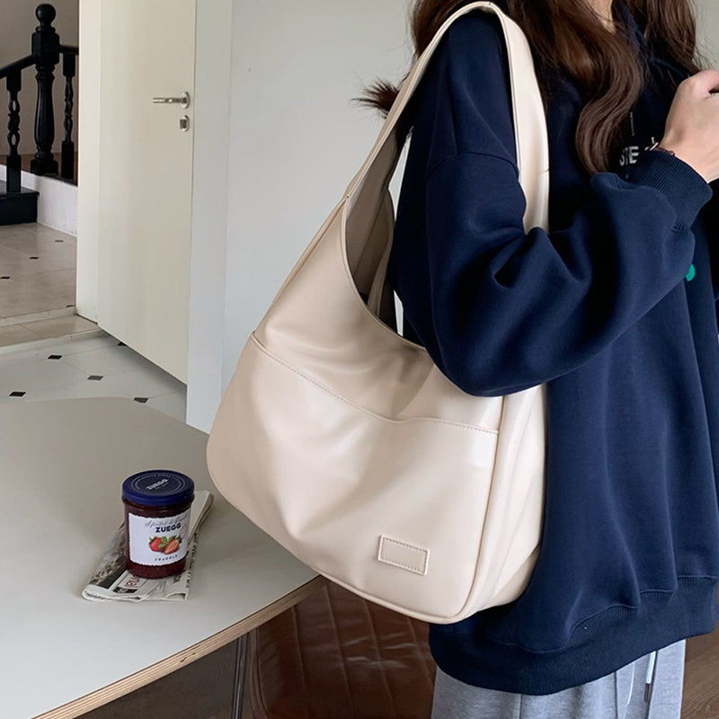 Retro avslappnad tygväska