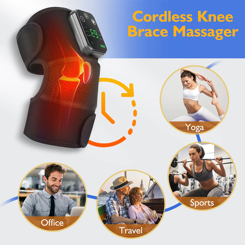 Knee Warmer and Massager for Arthritic Knees