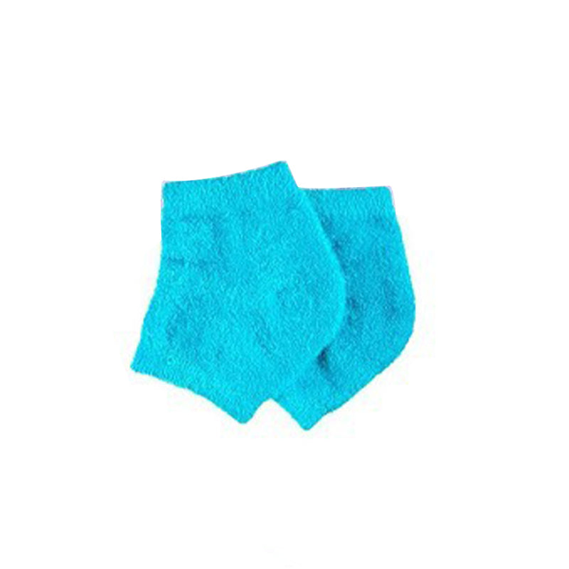 Fuzzy Moisturizing Heel Socks