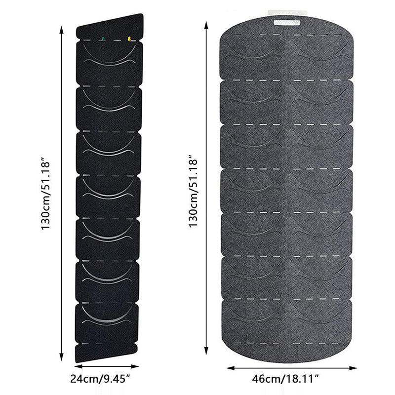 Hängande Multi-Pocket Hat Organizer Hållare