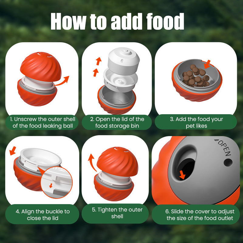 Interactive Treat Dispensing Ball