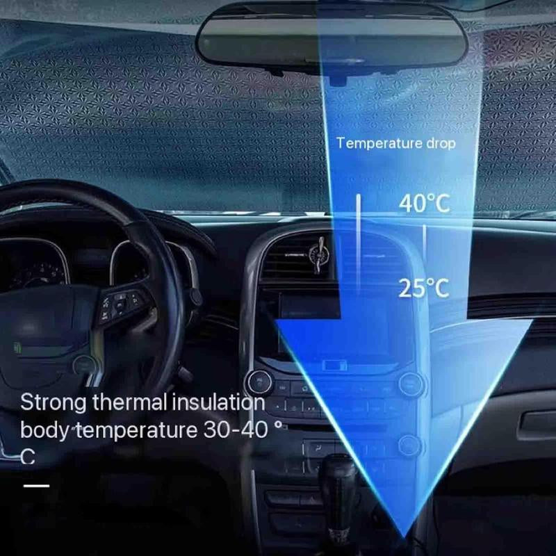 Automatic Retractable Windshield Sun Protection