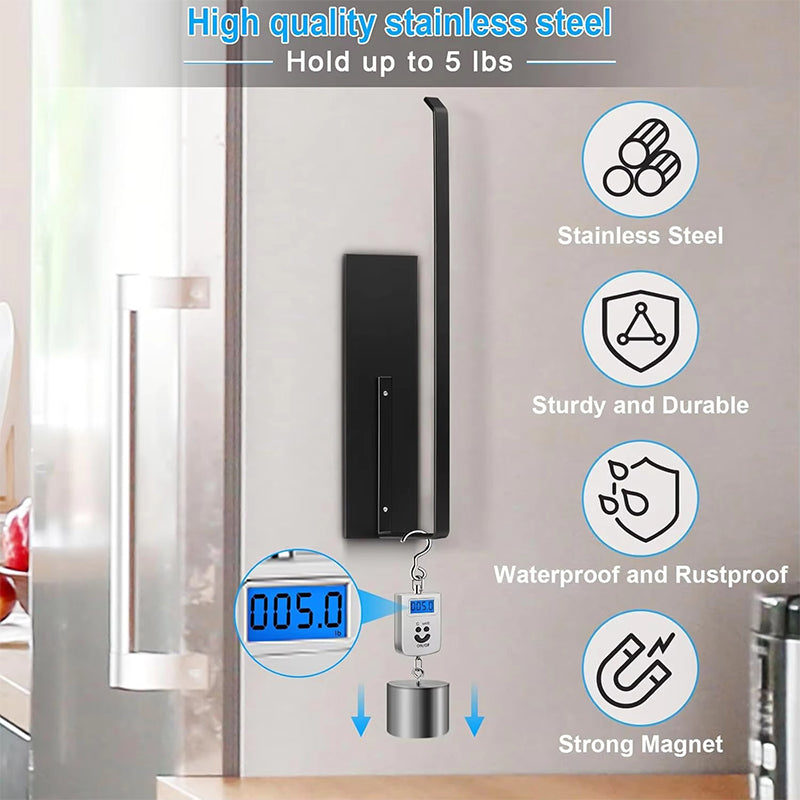 Magnetic Metal Kitchen Bathroom Paper Towel Holder