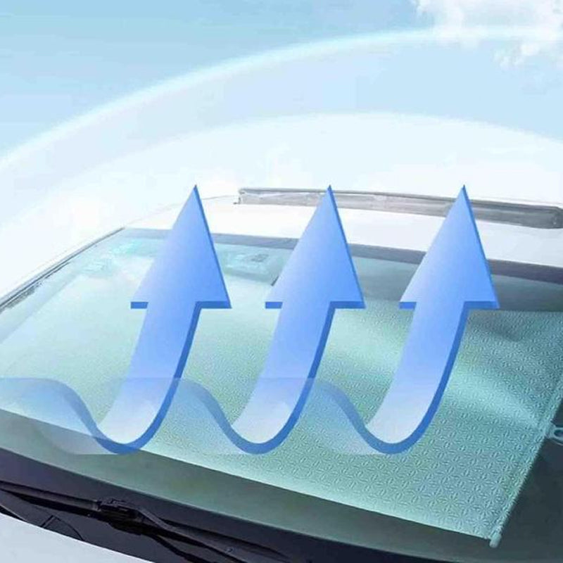 Automatic Retractable Windshield Sun Protection