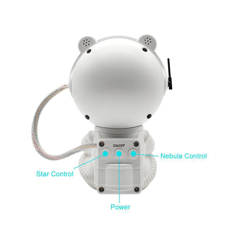Astronaut Galaxy Projector with Timer and Remote