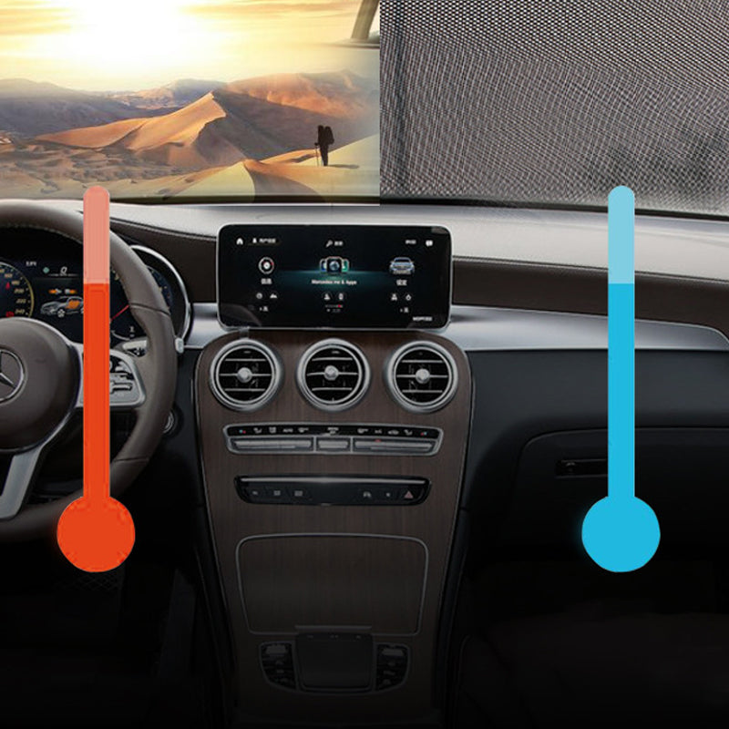 Automatic Retractable Windshield Sun Protection