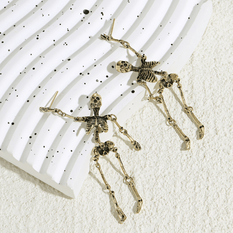 Halloween Horror Personality Skull Earrings