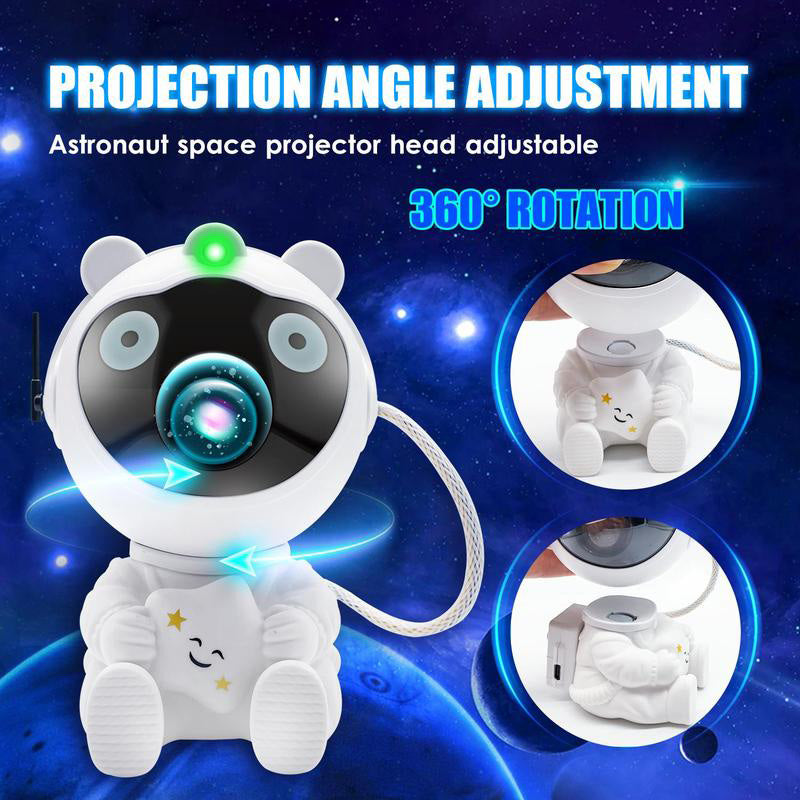 Astronaut Galaxy Projector with Timer and Remote
