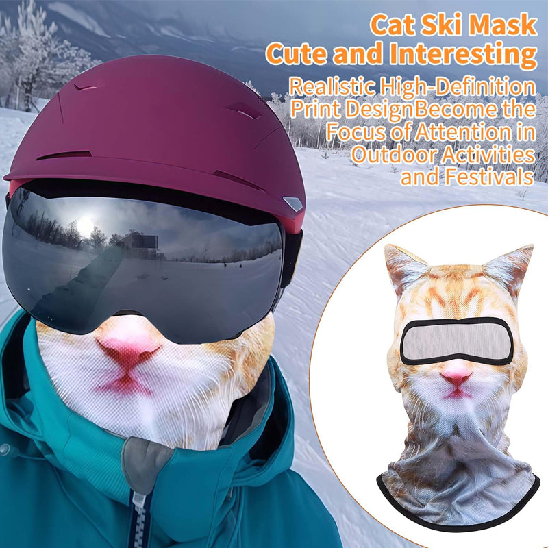 Sun Protection Outdoor 3D Face Mask