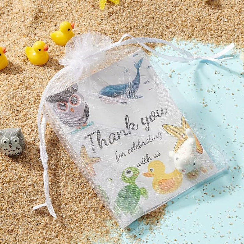 Funny Resin Animals with Thank You Cards, Appreciation Staff Pocket Gift