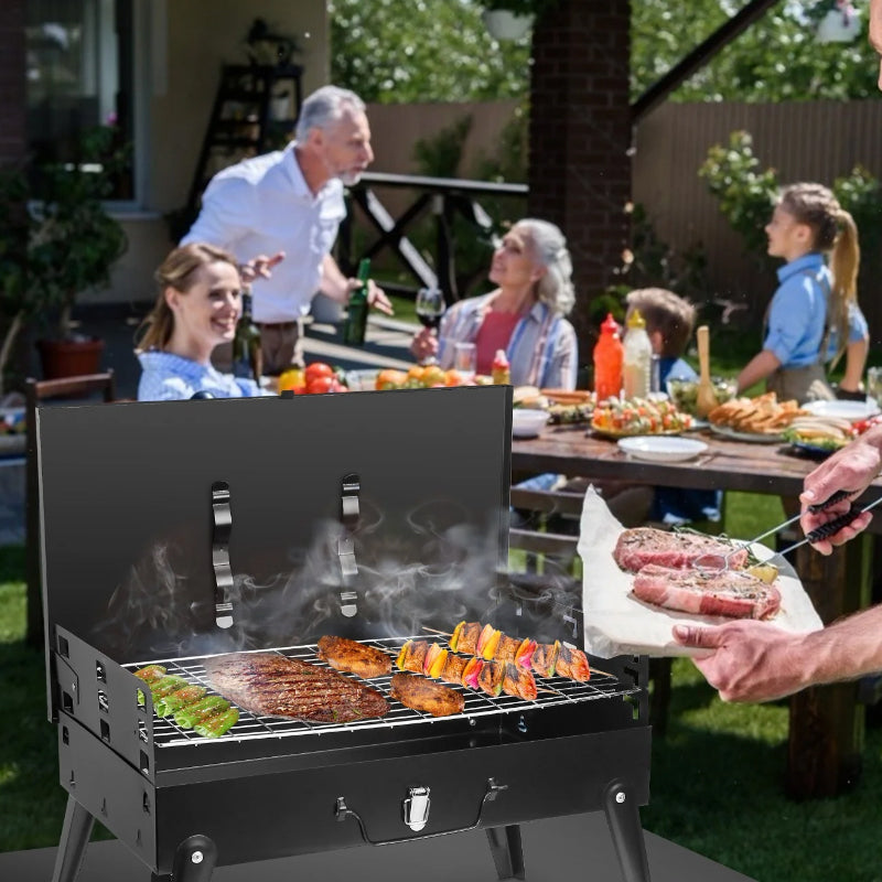Portable Folding BBQ Camping Grill