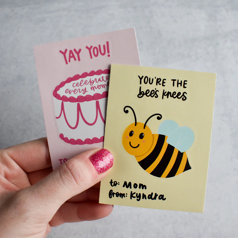 Sticker Gram Greeting Card