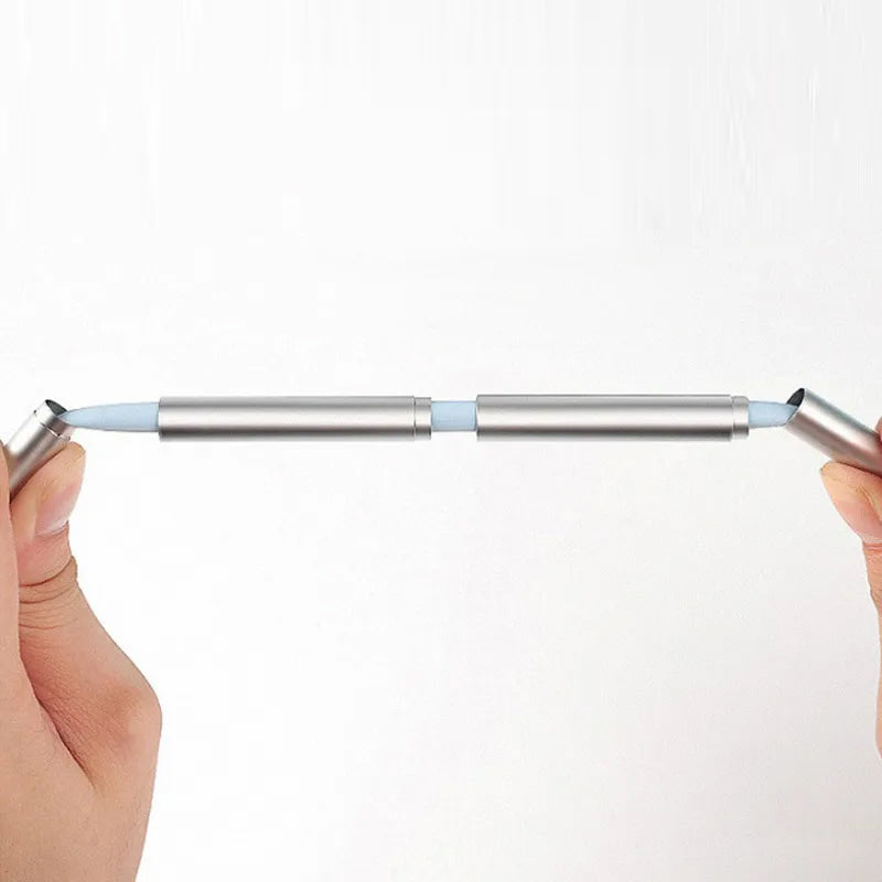 Hopfällbart sugrör i rostfritt stål