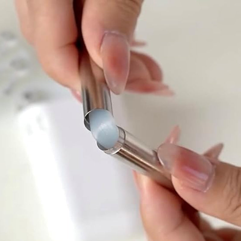 Hopfällbart sugrör i rostfritt stål