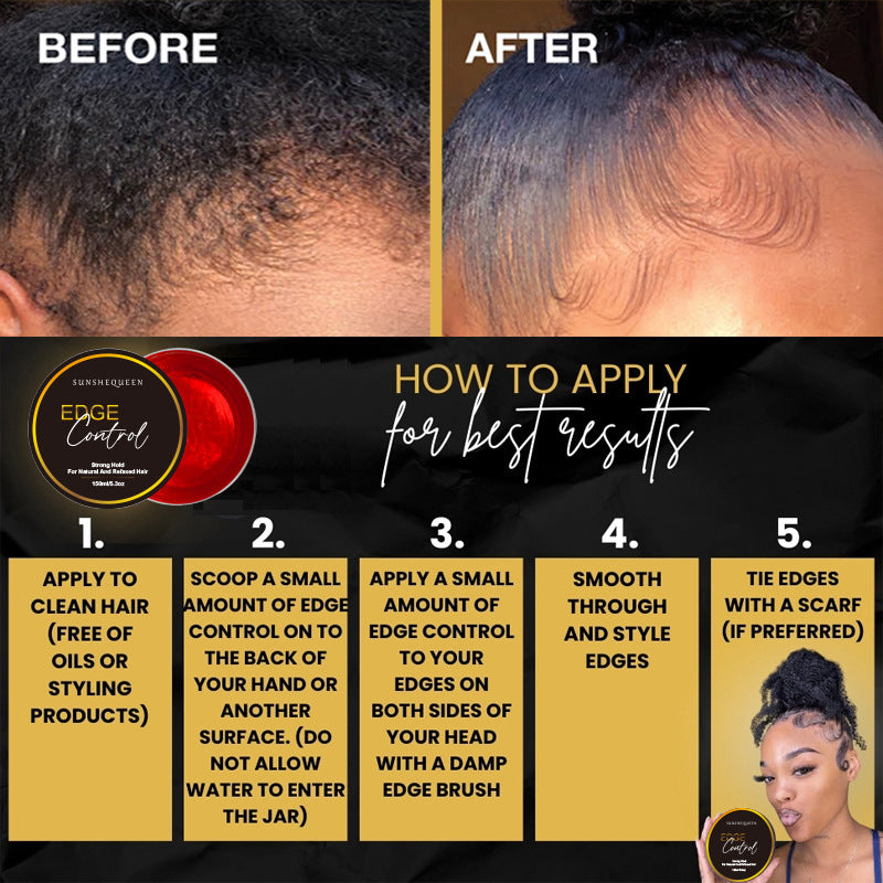 Strong Hold Edge Control Gel