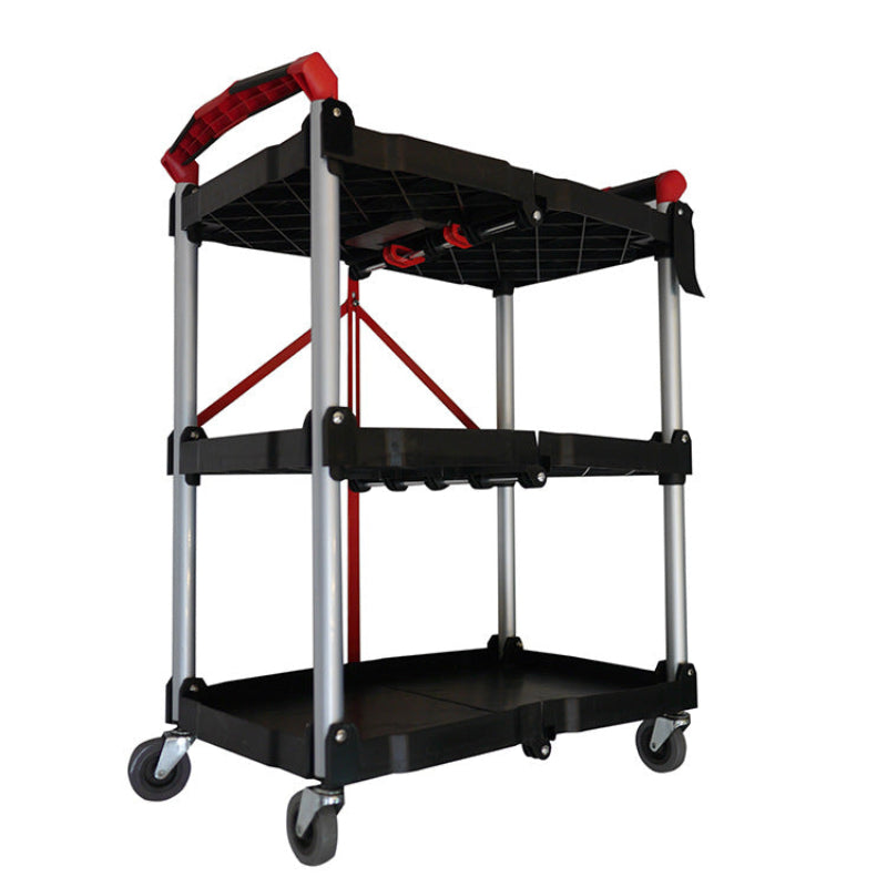 3 Tier Foldable Utility Service Cart