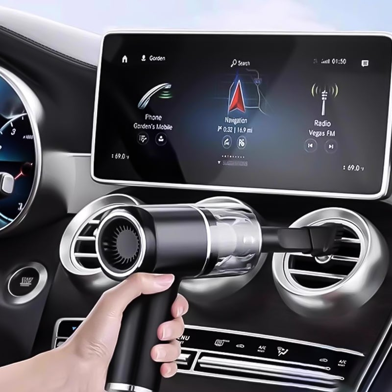 Cordless High-Performance Car Vacuum Cleaner with Powerful Suction