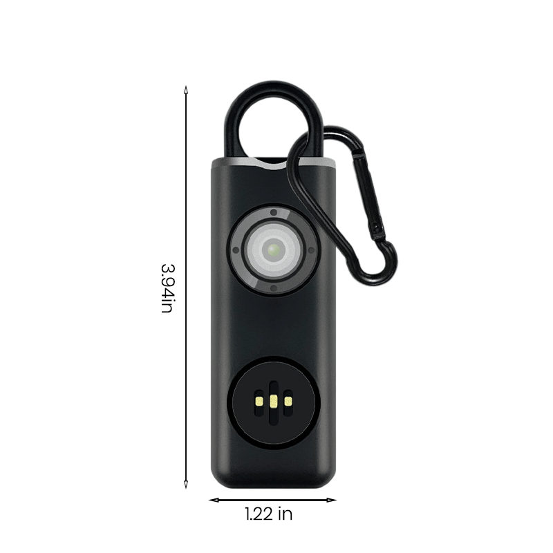 Personal Safety Alarm with LED Flashlight