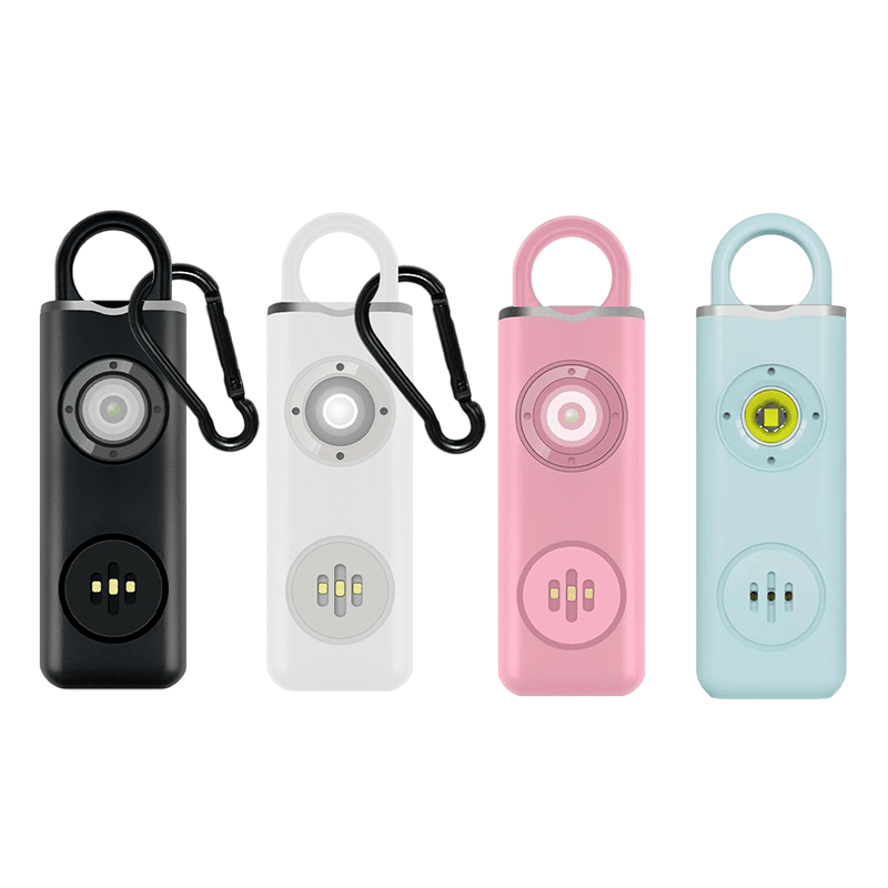 Personal Safety Alarm with LED Flashlight