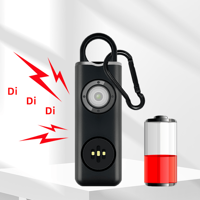 Personal Safety Alarm with LED Flashlight