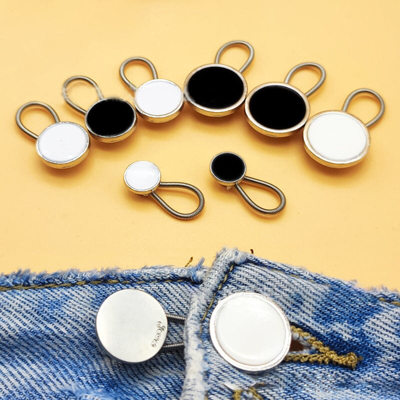 Adjustable Pant Waistband Extender Button
