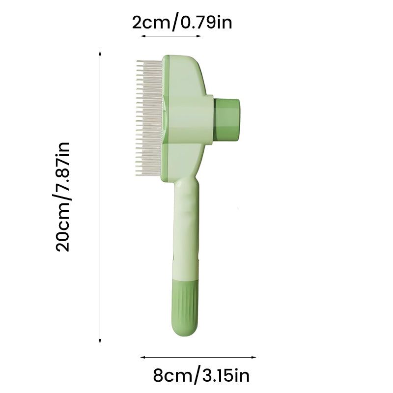 Self-Cleaning Pet Grooming Brush