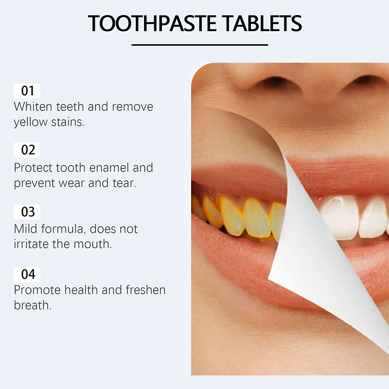 Eco-Friendly Toothpaste Tablets