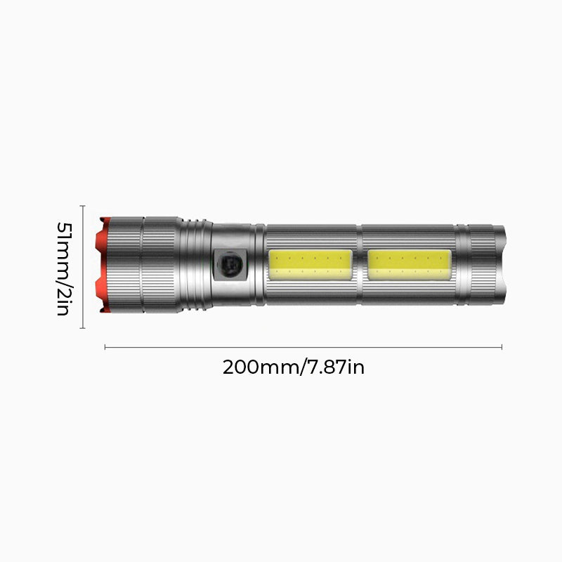 Super Bright LED Rechargeable Flashlight