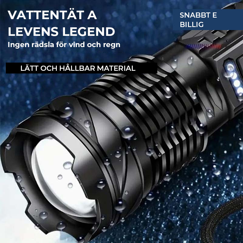 Vit laser med lång räckvidd Ultraljus ficklampa