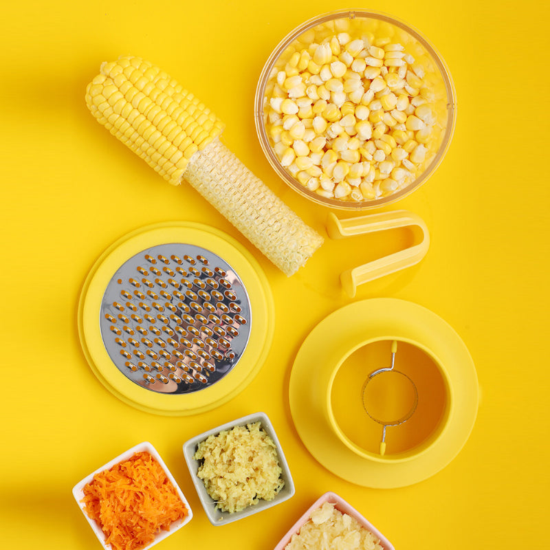 Multifunktionell majskolvstrippare