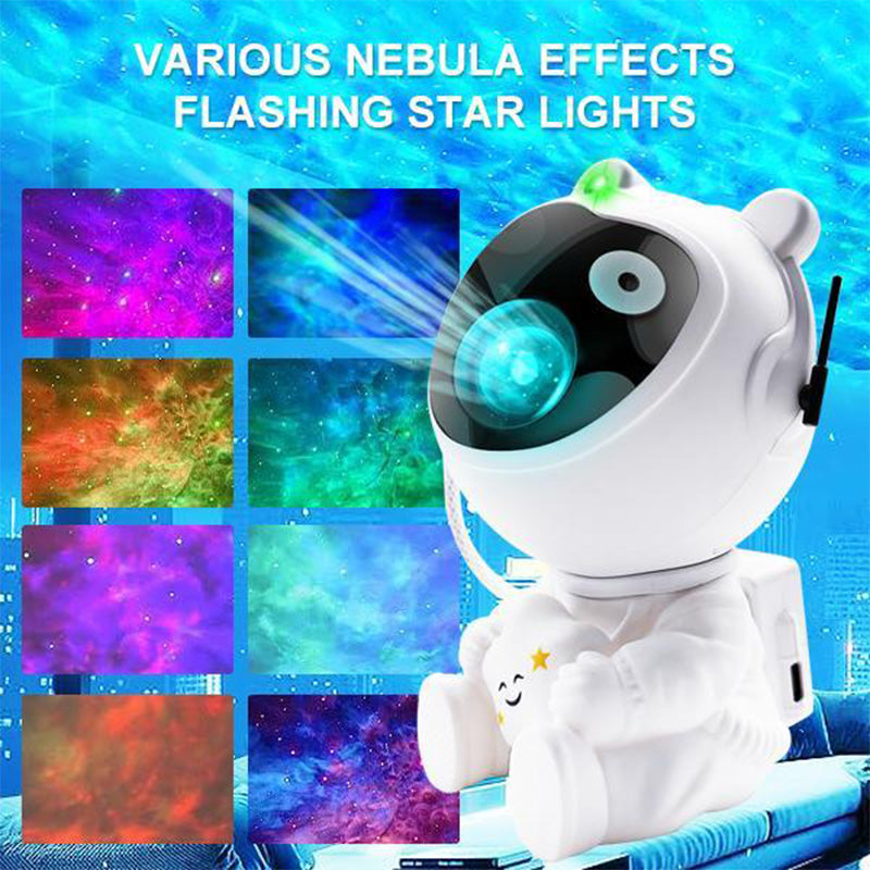 Astronaut Galaxy Projector with Timer and Remote
