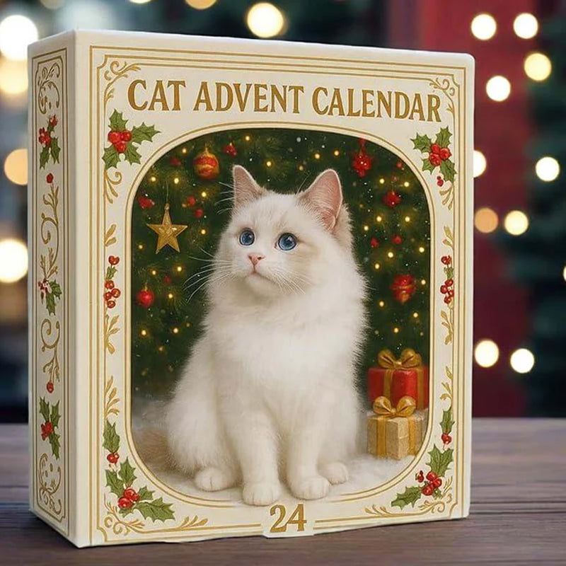 Advent Calendar 2025 for Cat Lovers – Gift Box with Daily Surprises