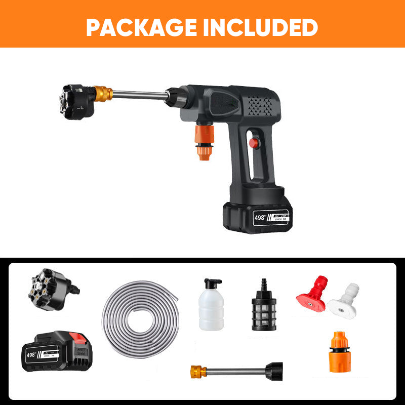 6-in-1 Spray Nozzle Car Wash Water Gun