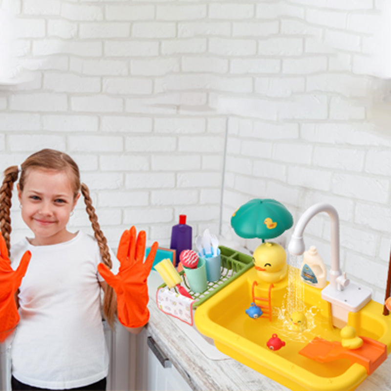 Duck Sink Toy with Fishing Activity