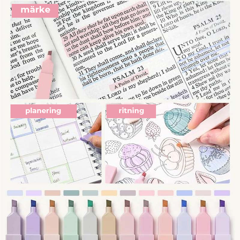 Morandi brevpappersset med stor kapacitet