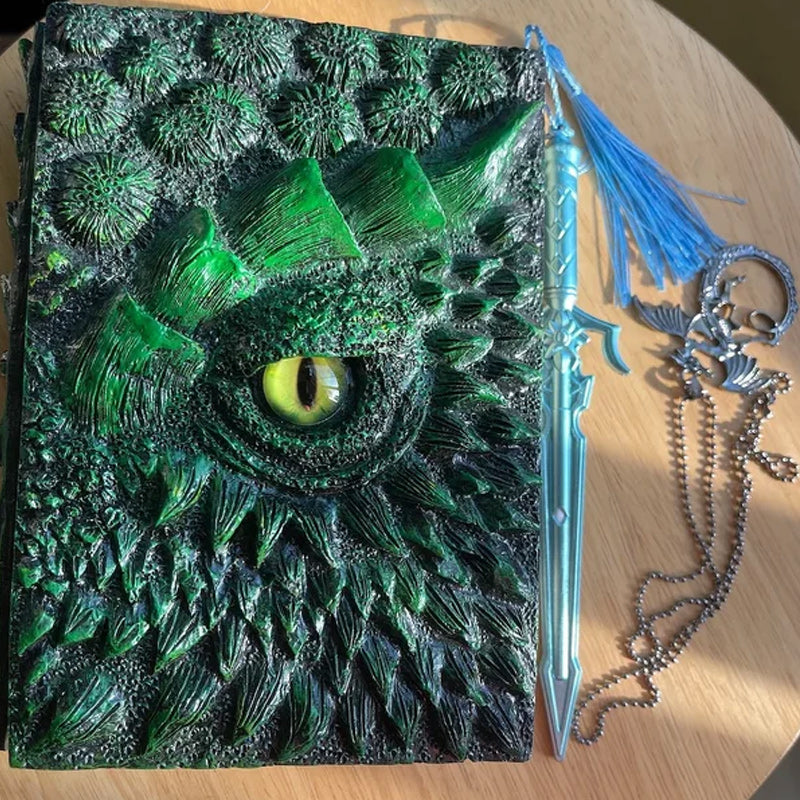 Glorious 3D 3D Dragon Journal book
