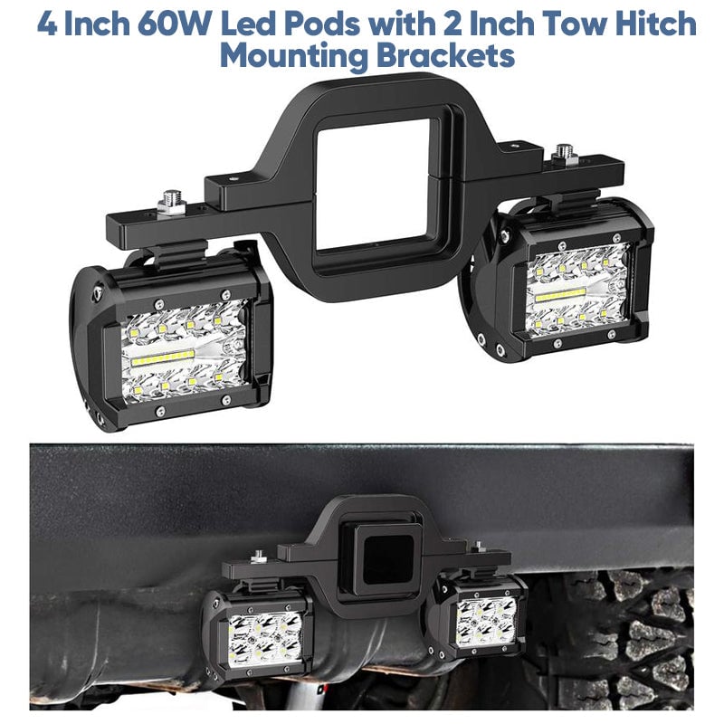 Car LED Work Light Kit