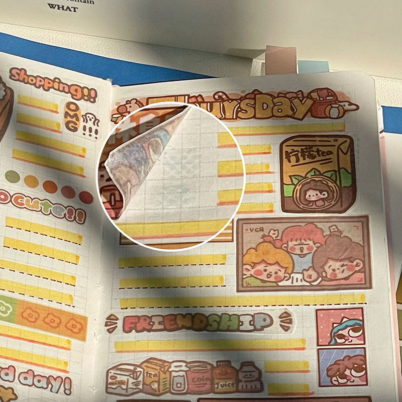 4 Counts/set Permanent Adhesive Tape Dispenser