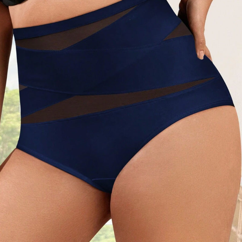 Pre-sale>> Women's Mesh Cross High Waist Briefs