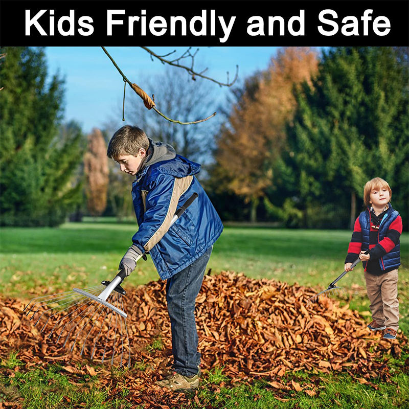 Collapsible Shrub Rake Lawn Rake