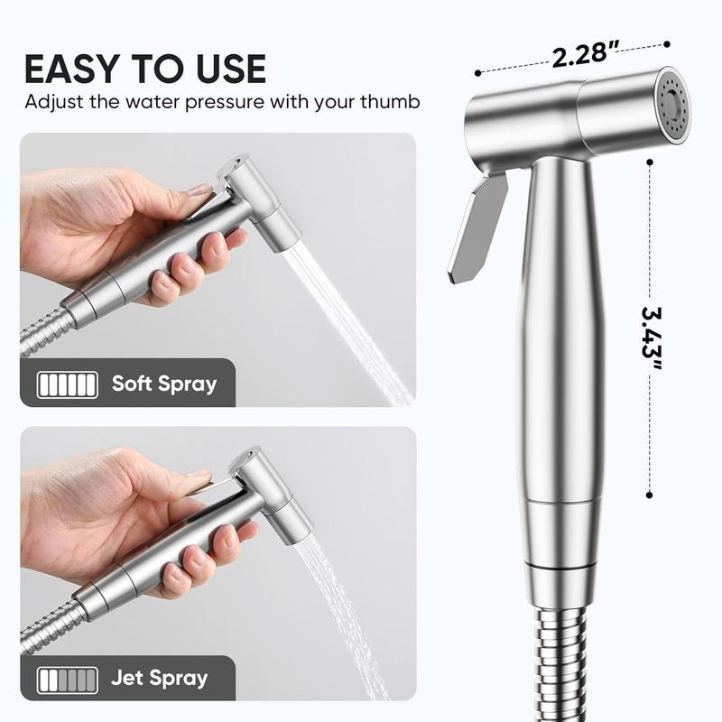High-Pressure Toilet Cleaning Spray Gun