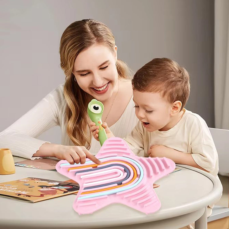 Silikon Fidget Toy för lugnande och sensoriska aktivitetstavla