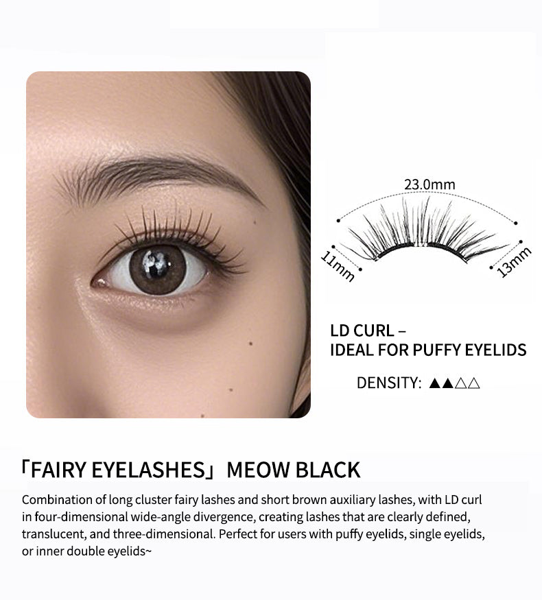 Reusable Soft Magnetic Eyelashes Set