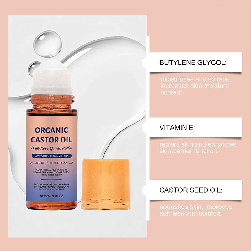 Organic Golden OrganicRoll-On with Rose Quartz