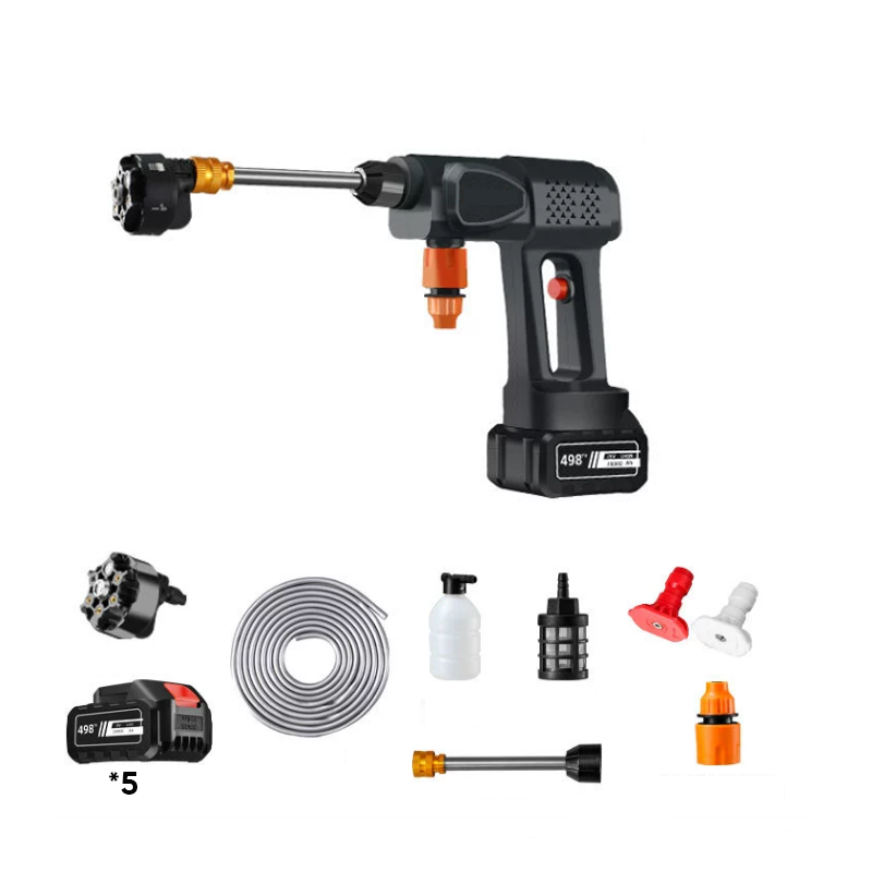 6-in-1 Spray Nozzle Car Wash Water Gun