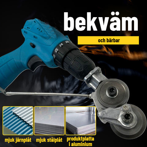 Elektrisk borrsax tillbehör Cutter Nibbler