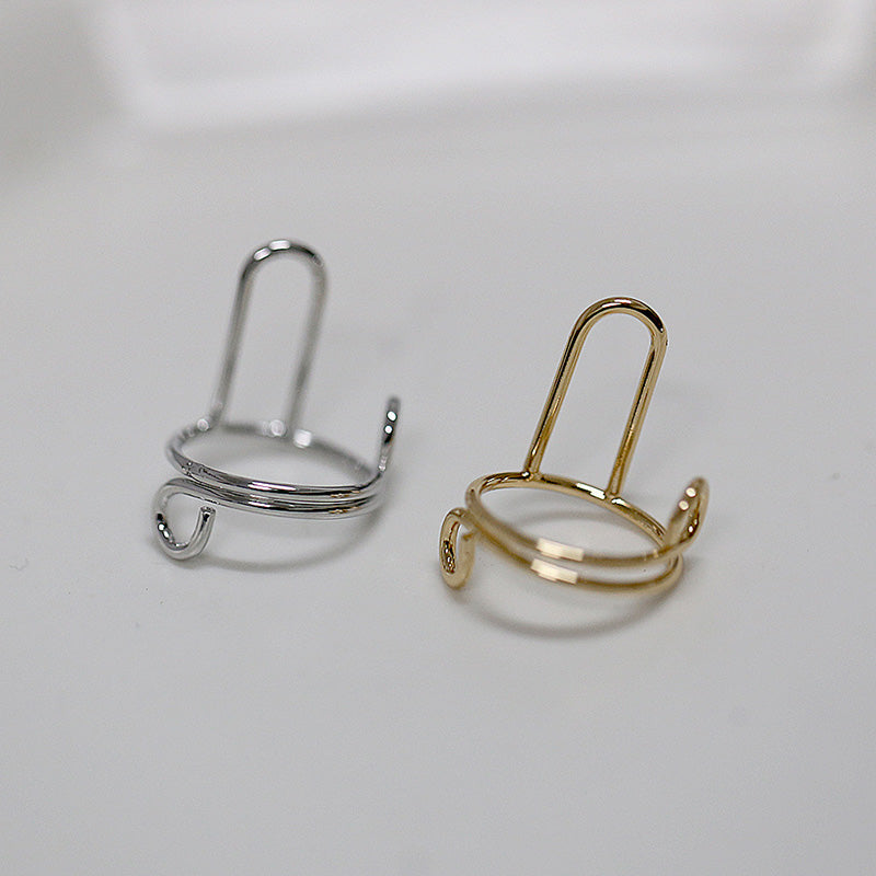 Metal Nail Rings - 10 PCS