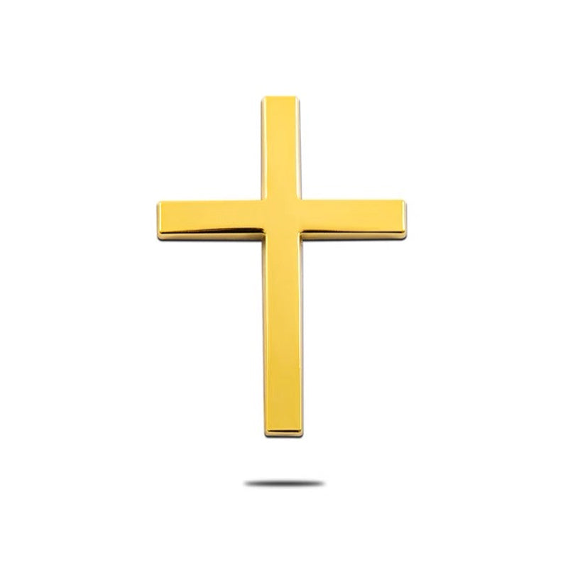 3D Cross Sticker