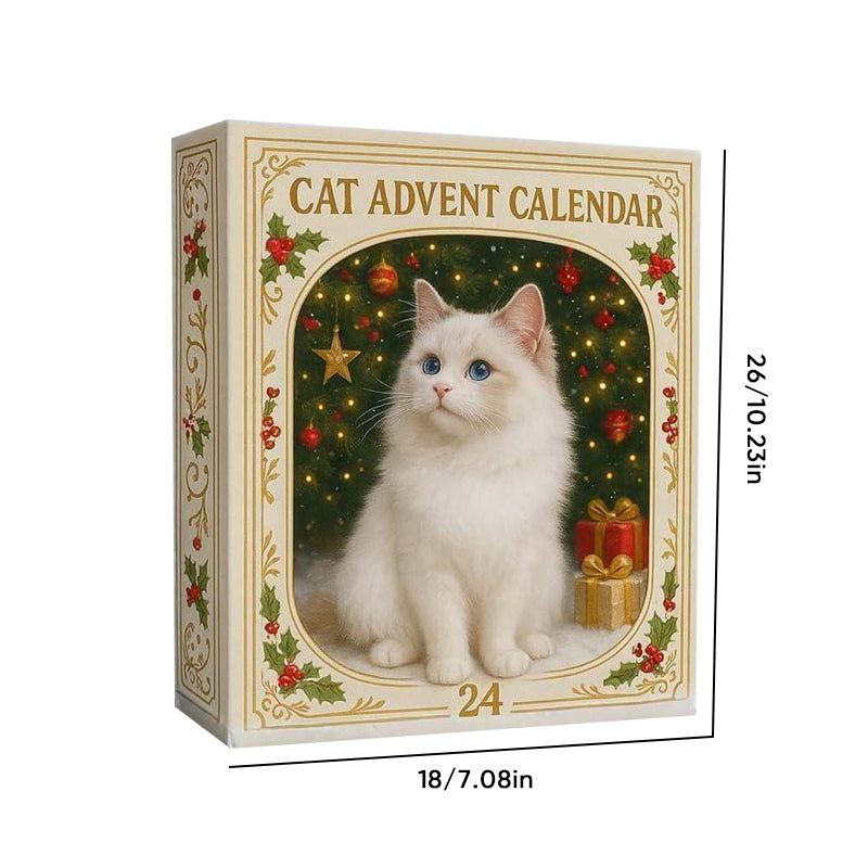 Advent Calendar 2025 for Cat Lovers – Gift Box with Daily Surprises